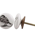 Dope Ceramic Sparrow Bird Drawer Knobs In Flat Black Finish For Kitchen Cabinets And Dresser Doors Solid 100 Piece Set With Durable Handles for home use.