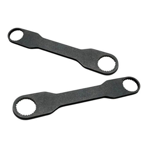 Disassembly Tool Ver 1.0 Wrench Spanner Kit For Multitool Stainless Steel Replacement Set shown in black steel