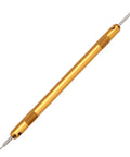 Steel Head Watch Spring Bar Screwdriver With Aluminum Handle for Quick Watch Repairs Pro Grade Pin Remover shown in gold