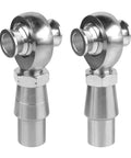 Beefy 3/4 Inch Chromoly Heim Rod End Kit 2 Pack Left And Right Threaded Heavy Duty automotive suspension articulation joints with sealed bushings