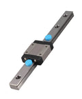 Miniature Linear Rail Guide With 12mm Width, 4 Point Contact, Integrated Lubrication System For Precision Equipment And Automation