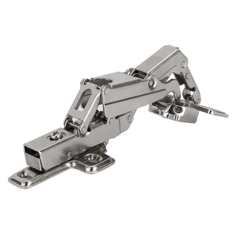 Heavy Duty Hydraulic Cabinet Door Hinges With Copper Core Damper deliver smooth action, iron construction, 3.8x2.5x2.6in for cabinets.