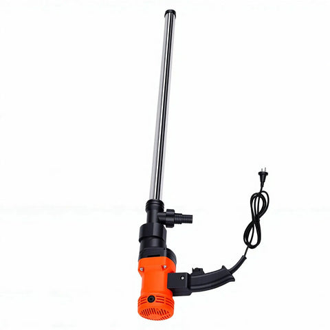 Jiawu Electric Drum Pump With 90Cm Stainless Steel Tube High Rate Transfer For 200L And 220L Drums Us Plug Heavy Duty Reliable Performance Smooth Flowing Liquids Efficient Operation Durable Build Quality Great For Workshops
