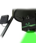 Close-up of Reaktor Universal Solar Power Pack for Security Cameras, Trail Cameras, and Game Cameras with 3W Compact Solar Panel