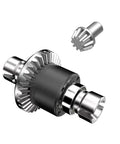 Hyper Go RC Differential Assembly 16420Y 16402Y for 1/14 1/16 MJX H16 series, beefed-up black silver gear housing with separate gear