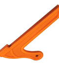Safety Long Push Handle Wood Push Block For Table Saw And Jointer, heavy-duty orange tool with grip pads for precise cuts