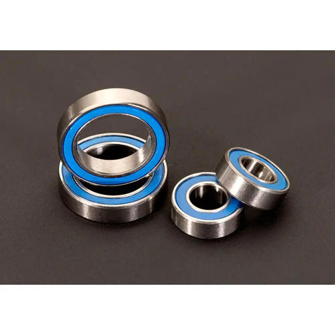 Blue sealed bearings from Beefed Up Extreme Heavy Duty Outer Driveline And Suspension Upgrade Kit for RC Trucks.