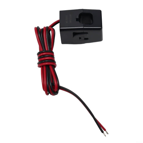 No Sweat Install Split Core Current Transformer Clamps With Heavy Gauge 100Cm Leads For Ev Charging Piles And Power Grid Monitoring Delivering Kickin Precision Daily with black and red wires.