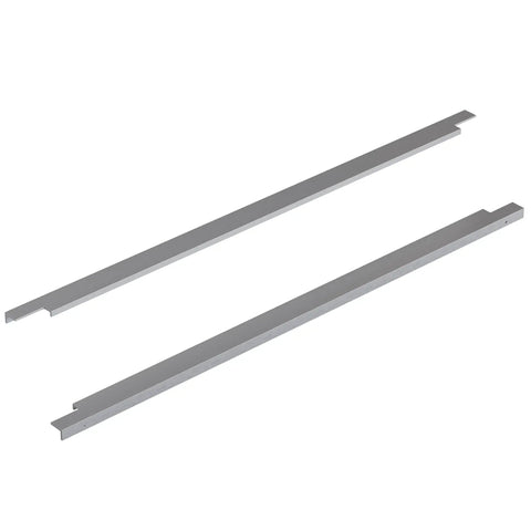 Top Shelf Brushed Satin Aluminum Cabinet Pull Handles Long Reach Finger Grip Drawer Knobs For Modern Kitchen Cabinets And Bathroom Vanities Zero Snag Smooth Edges Heavy Duty Furniture Hardware Solid Build Refresh Winner