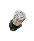 Heavy Duty 750W Three Phase Coolant Circulation Pump With Submersible Sump Mount For Cnc Machine Tools And Cutting Fluid Systems top view of coolant pump with stainless steel casing.