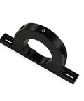 XTPTFABS black billet 2-inch universal steering column mount with side mounting flanges