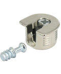 Heavy Duty Cam Lock Pins Set 40-Piece Concealed Cabinet Connectors with zinc alloy cam and threaded pin