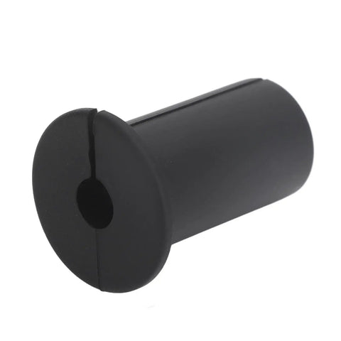 Tidy Up Your Desk With These Cool Jeffergarden Silicone Cable Grommets. Black 38 x 26 mm silicone cord hole cover with split opening