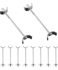 Countertop Joiner Connectors Set 10 Pcs 150mm Benchtop Drawbolt Bolts Steel Build
