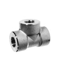 Top Shelf 1 Inch Npt Female Triple Branch Tee Fitting 304 Stainless Steel Class 3000 for high pressure plumbing systems.
