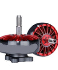 Beefy High Power Brushless Drone Motors 1300KV And 1800KV For 2-6S RC FPV Racing Drones, red and black 2806.5 motor design.