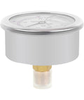 Pro Grade 3 Gauge Hydraulic Accumulator Nitrogen Fill Kit With Multi Adapter And Six Couplings, single pressure gauge close-up