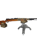 Adjustable Front Shooting Rest for Rifle and Outdoor Hunting, Rock Solid Gun Rest With 7.25 To 10.85 Inch Height, front view