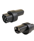 Tesla To Type 2 Adapter Nacs Electric Vehicle Charger Converter with dual connector ends for easy charging.