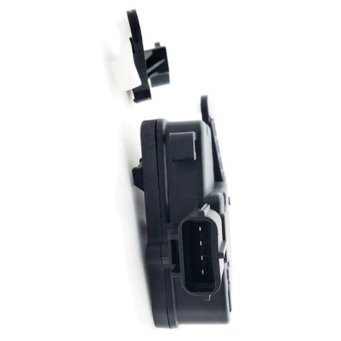 Premium Hylorvin Rear Door Lock Actuator Replacement For Chrysler Town Country 2001 To 2016 Dodge Caravan 2001 To 2007 Complete Bolt Set With Hardware, black plastic