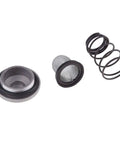 Premium Gy6 Oil Filter Mesh Spring Set With Drain Plug And Secure Aluminum M30 Screw Plus Rubber O-ring For Perfect Seal And Leak Free Performance On Your Scooter Or ATV Engine: parts laid out