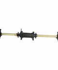 Side view of 32 Inch 810mm Rear Axle Kit With 4 Stud Wheel Hub Carrier for DIY GY6 110cc 125cc 150cc ATV UTV Quad Go Kart