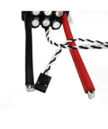 Close-up of wiring and connectors for 150 Amp High Voltage Opto ESC For RC Aircraft And Helicopters, 5 To 12S Support, Programmable Start Mode.