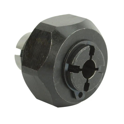 Dead Simple Badass One Quarter Inch Router Collet Replacement For Porter Cable And Makita Power Tools, heavy-duty machined steel body.