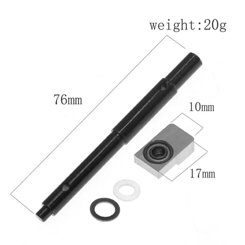 Heavy Duty Medium Carbon Steel Spur Gear With Cush Drive Shaft And Bearing Mount Bracket Support, dimensions shown on white background.