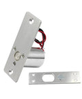 Tough As Nails Waterproof Electronic Drop Bolt Door Lock With DC 12V Induction Switch close-up of magnetic strike plate.