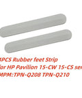 Four Pack Laptop Bottom Rear Cover Rubber Feet Strips Replacement For HP Pavilion 15 CW 15 CS TPN Q208 Q210 Models