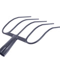 Heavy Duty Huge Digging Fork For Gardening And Lawn Cleanup Sturdy Metal Pitchfork For Manure Grass And Farm Debris