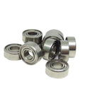10 Pack SMR115 ZZ 5x11x4 Mm Stainless Steel Bearings For RC Cars And Reels MR115Z Miniature Ball Bearings 440C High Precision Set