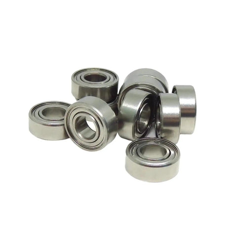 10 Pack SMR115 ZZ 5x11x4 Mm Stainless Steel Bearings For RC Cars And Reels MR115Z Miniature Ball Bearings 440C High Precision Set
