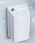 White Outlet Cover Box For Kid Safe Child Safety Two Pack Fits Most Plugs And Cords Duplex And Decorator Electrical Plates