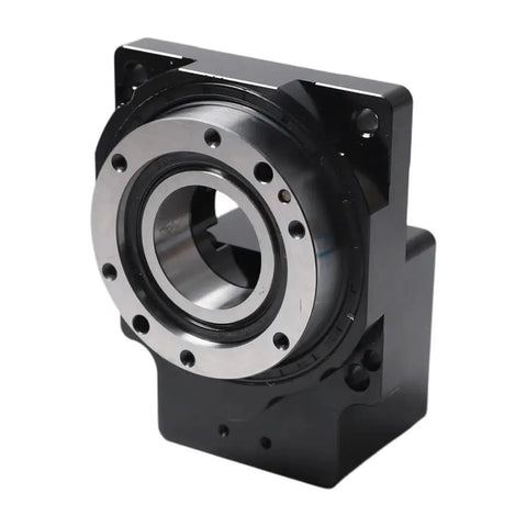 Hollow Rotary Actuator Built Tough With 10 To 1 Gear Ratio And Nema 23 Stepper Motor For Precision Positioning