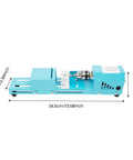 ZephPerton 96 Watt Mini Lathe Machine With Pure Copper Motor setup 34.5cm, designed for wood and metal working projects.