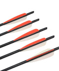 24 Inch Crossbow Release Bolts Set With Decocking System For Bow And Archery Hunting Durable Glass Wrap Construction 4 Pack