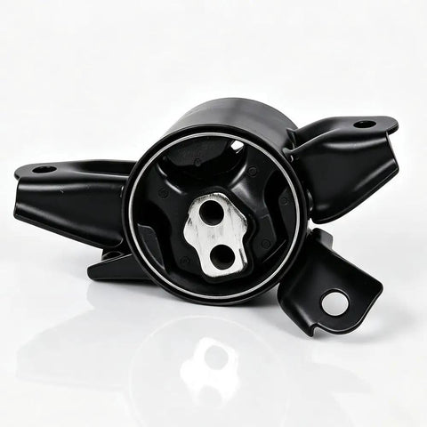 Built Tough Triple Pack Engine Motor Mount Set To Kill Engine Shake And Deliver A Butter Smooth Ride On Automatic Transmission Sedans Compatible With Hyundai Elantra And Kia Fortes Replaces A71004 side view of steel mount