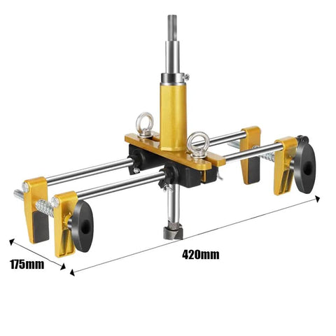 Top Tier Door Lock Installation Kit With Heavy Duty Tungsten Steel Cutters And Mortise Hole Saw For Snappy Precise Woodworking Jobs On All Types Of Doors, 420mm