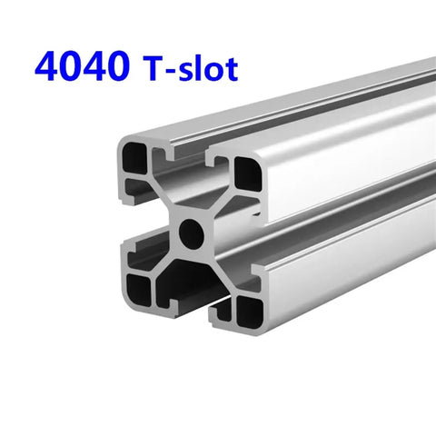Legit Heavy Duty Aluminum T Slot Extrusion Rails Linear Motion Guides For Precision Cnc Machines And 3D Printer Framing, 4040 T-slot profile.