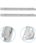 Two Pack Drawer Slides Replacement Rails For Cabinet Side Tracks 14 Inch Cold Rolled Steel Slides With Quiet Glide
