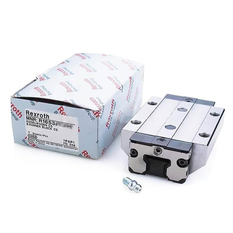 FLS extended slider guide block, single slide unit with sealed ball bearing, fits R165329320 R165329322 R165329420 R165329422