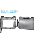 7 Inch Handheld Industrial HMI Box For Siemens Smart 700 IE V3 Controller open enclosure with two pre-cut 16mm holes