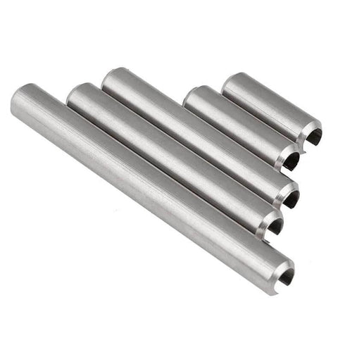 Pro Grade Elastic Cylindrical Pin Dowel Set For Precise Positioning In Metalwork Made From 304 Stainless Steel M12 40mm Roll Pins Ten Pack