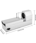 Fast Heat Electric Bottle Sleeve Shrinker Machine With Digital Temp Control For Wine Capsules Up To 70 Millimeters side view with dimensions