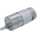 Badass Torque Heavy Duty DC 12V And 24V Gear Motor With All Metal Gearbox, 12rpm motor for automation and tech builds.