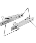 Heavy Duty Pivot Door Hinges For Wooden And Aluminum Doors With 360 Degree Shaft And Silent Hydraulic Soft Close Buffer Built To Last Easy Install