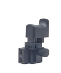 Easy One Hand Operation Chainsaw Switch For Small Electric Saws, Delivers Stable Current For Steady Power, Compact Plastic And Metal Build Built For Frequent Use, Replacement Part That Fits 4 Inch And 6 Inch Electric Chainsaws For Smooth Fuss Cutting, black plastic and metal switch