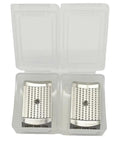 Tooth Plate Gripper Jaw And Clamp Plate Replacement For ORT450 And OR T450 Heavy Duty Battery Powered Plastic Strapping Tool Strappers OEM Part 1821.048.029, in plastic case